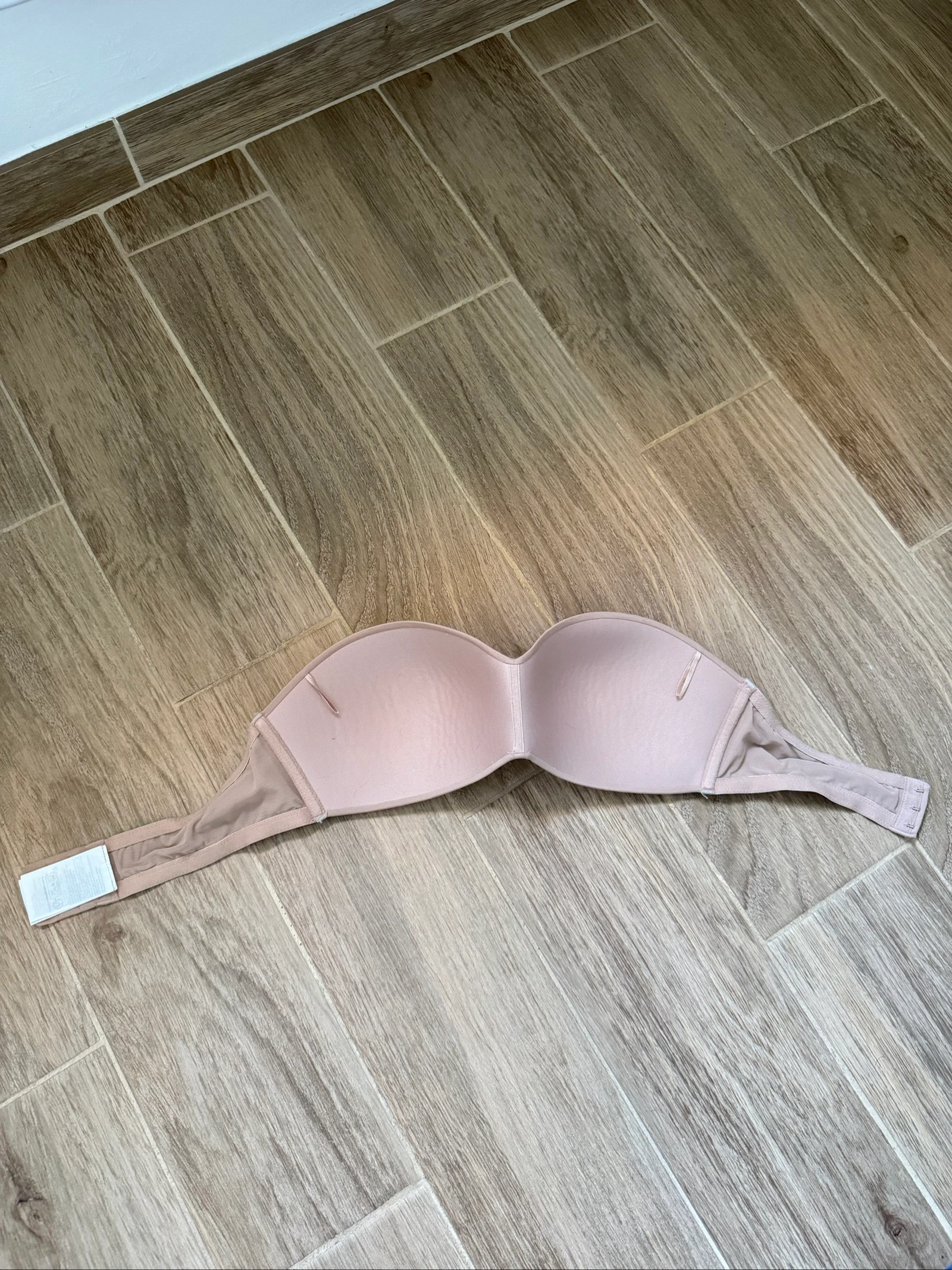 Sutiã sem aro invisível bege H&M – photo 2